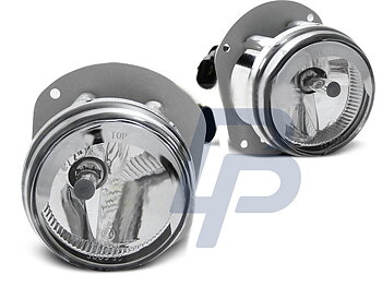 FOGLIGHTS MERCEDES W204 07-10 CRYSTAL AMG