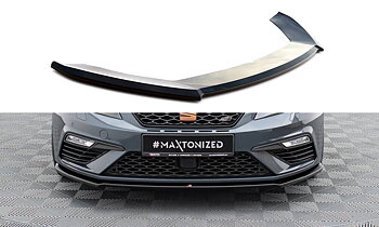 FRONT SPLITTER V.4 SUITABLE FOR SEAT LEON CUPRA / FR MK3 FL – MAXTON DESIGN