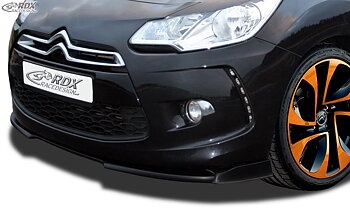 FRONT SPOILER VARIO-X CITROEN DS3 (2010-2016) FRONT LIP SPLITTER