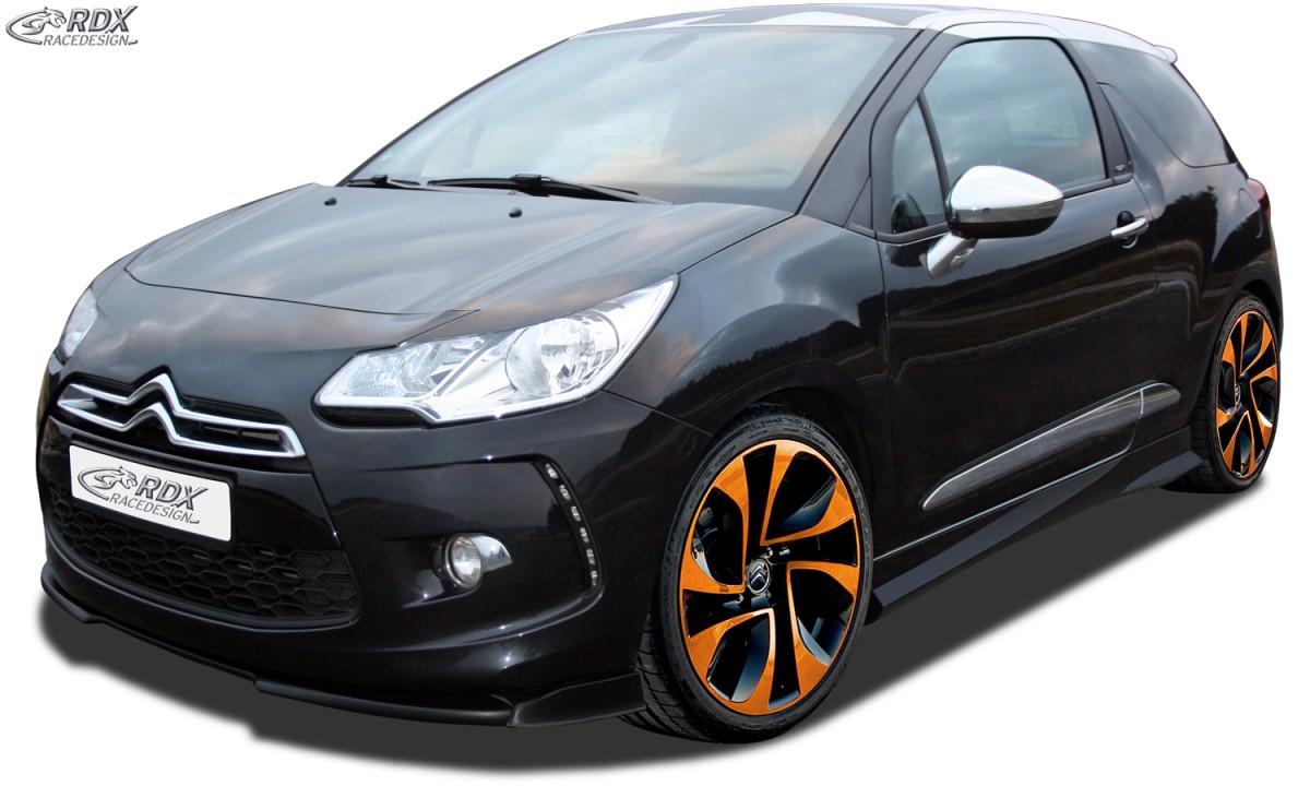 FRONT SPOILER VARIO-X CITROEN DS3 (2010-2016) FRONT LIP SPLITTER - 5