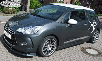 FRONT SPOILER VARIO-X CITROEN DS3 (2010-2016) FRONT LIP SPLITTER