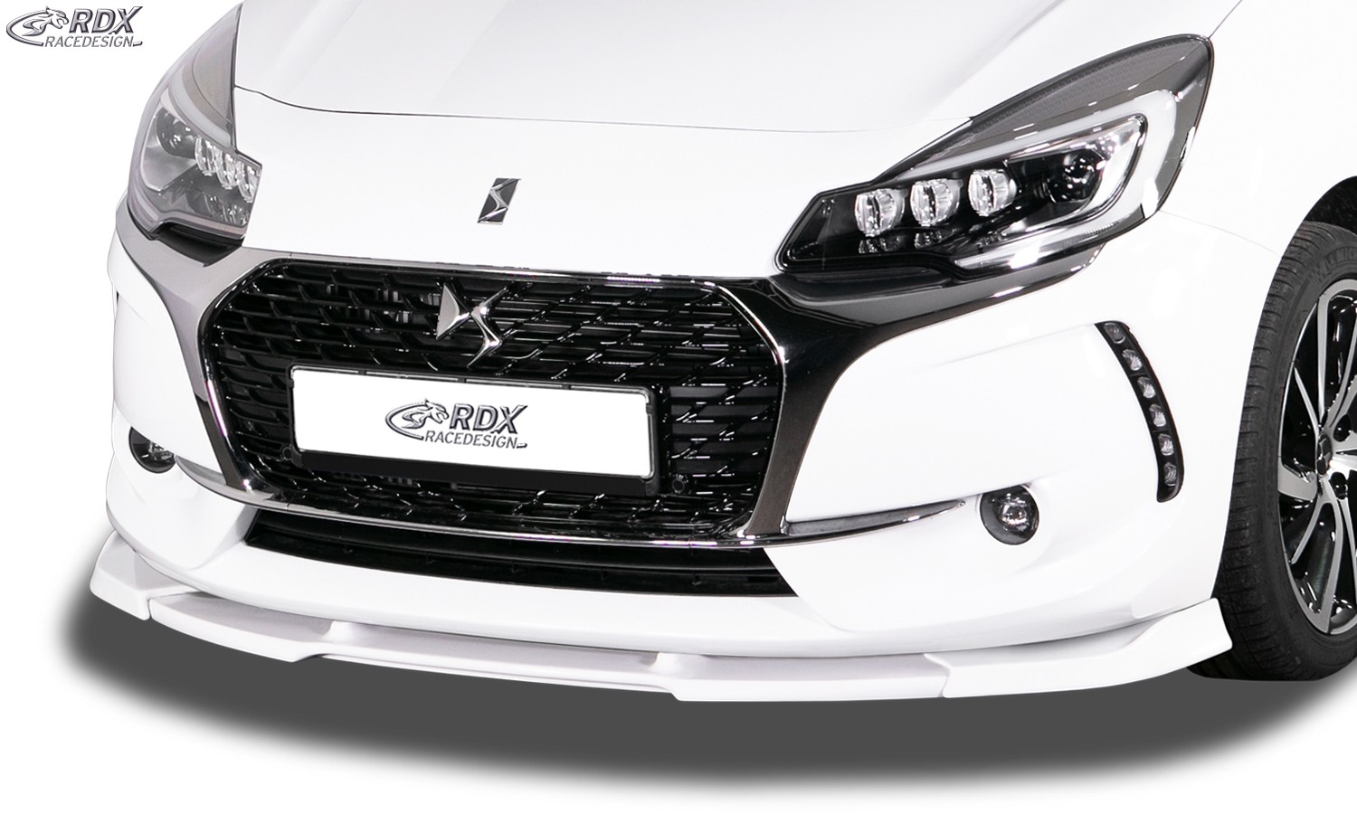 FRONT SPOILER VARIO-X CITROEN DS3 (2016+) FRONT LIP SPLITTER