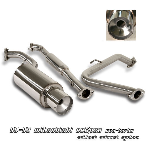 MITSUBISHI ECLIPSE 95-99 NON-TURBO CATBACK EXHAUST SYSTEM