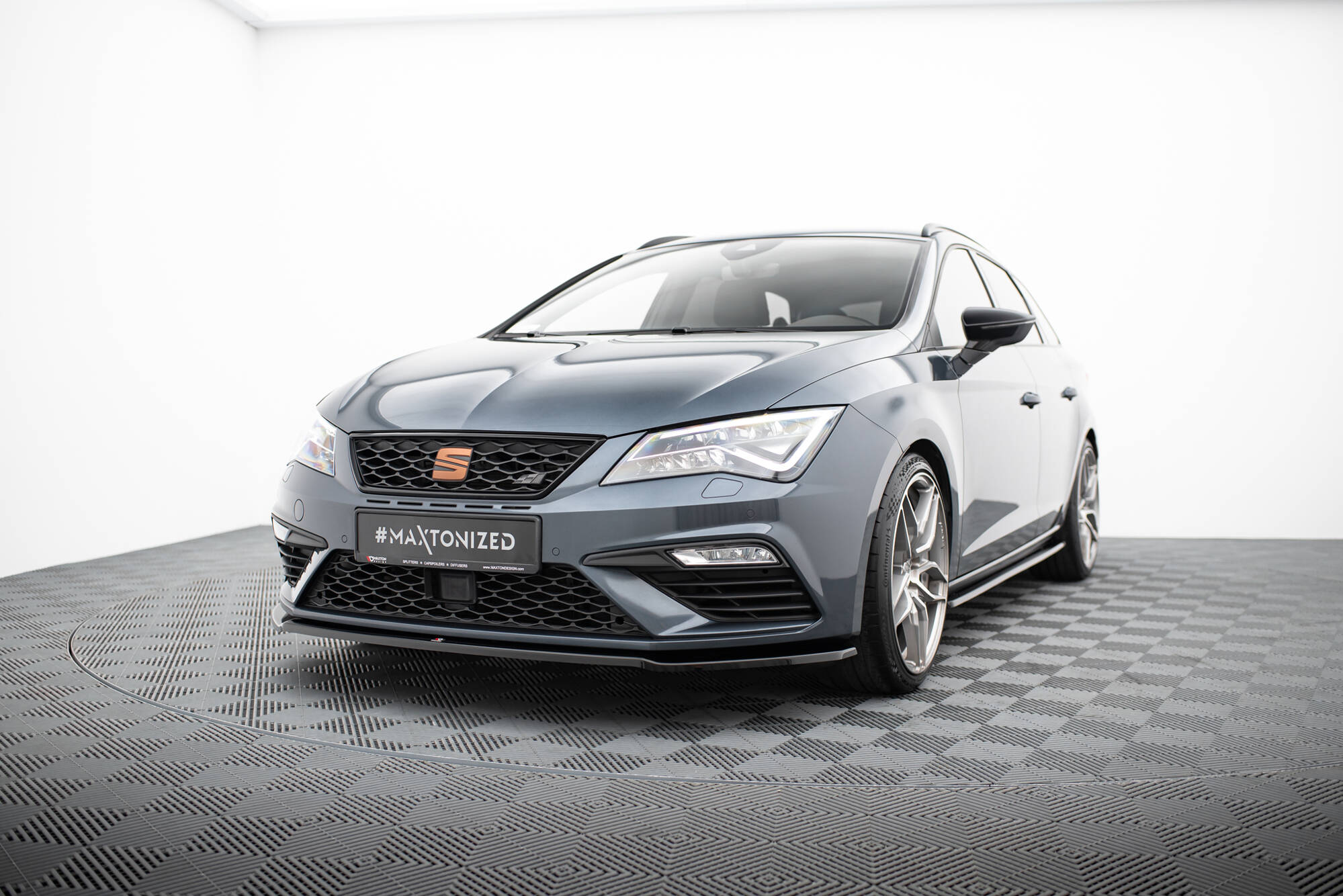 Front Splitter V.2 Seat Leon Cupra / FR Mk3 FL - 3
