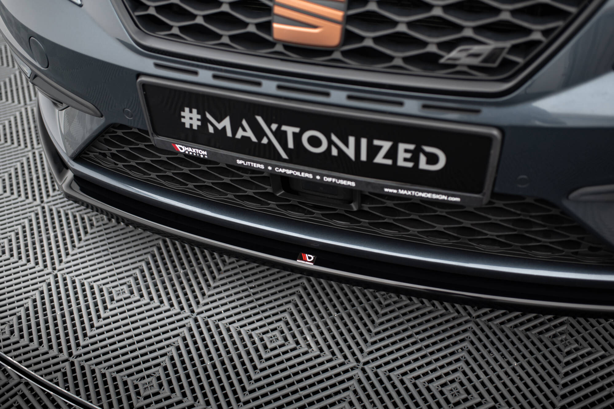 Front Splitter V.2 Seat Leon Cupra / FR Mk3 FL - 4