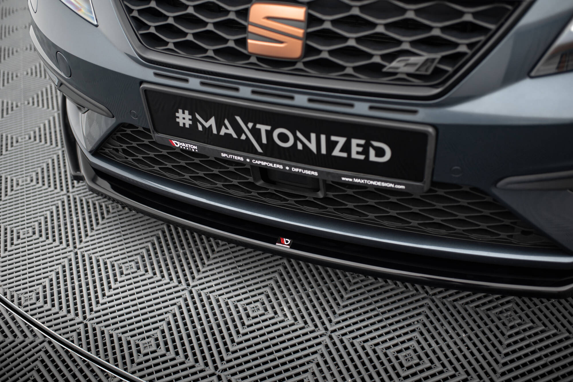 Front Splitter V.5 Seat Leon Cupra / FR Mk3 FL - 4