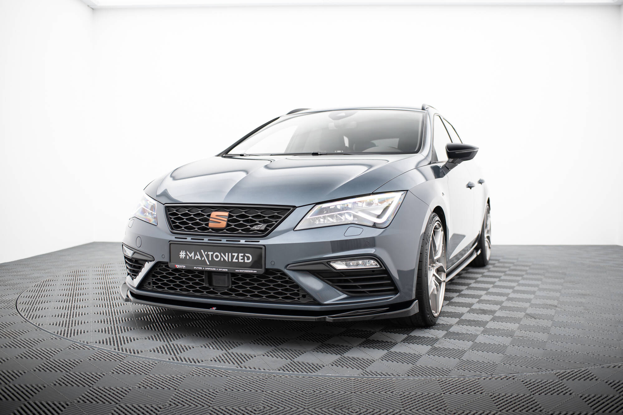 Front Splitter V.5 Seat Leon Cupra / FR Mk3 FL - 3