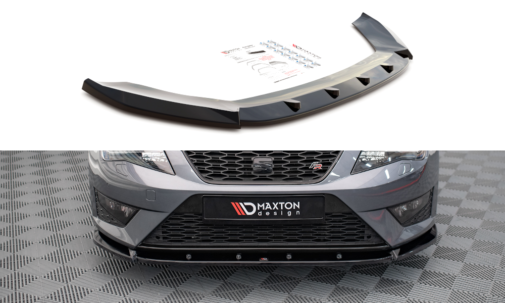 Front Splitter V.1 Seat Leon FR / Cupra MK3 (2012-2016)