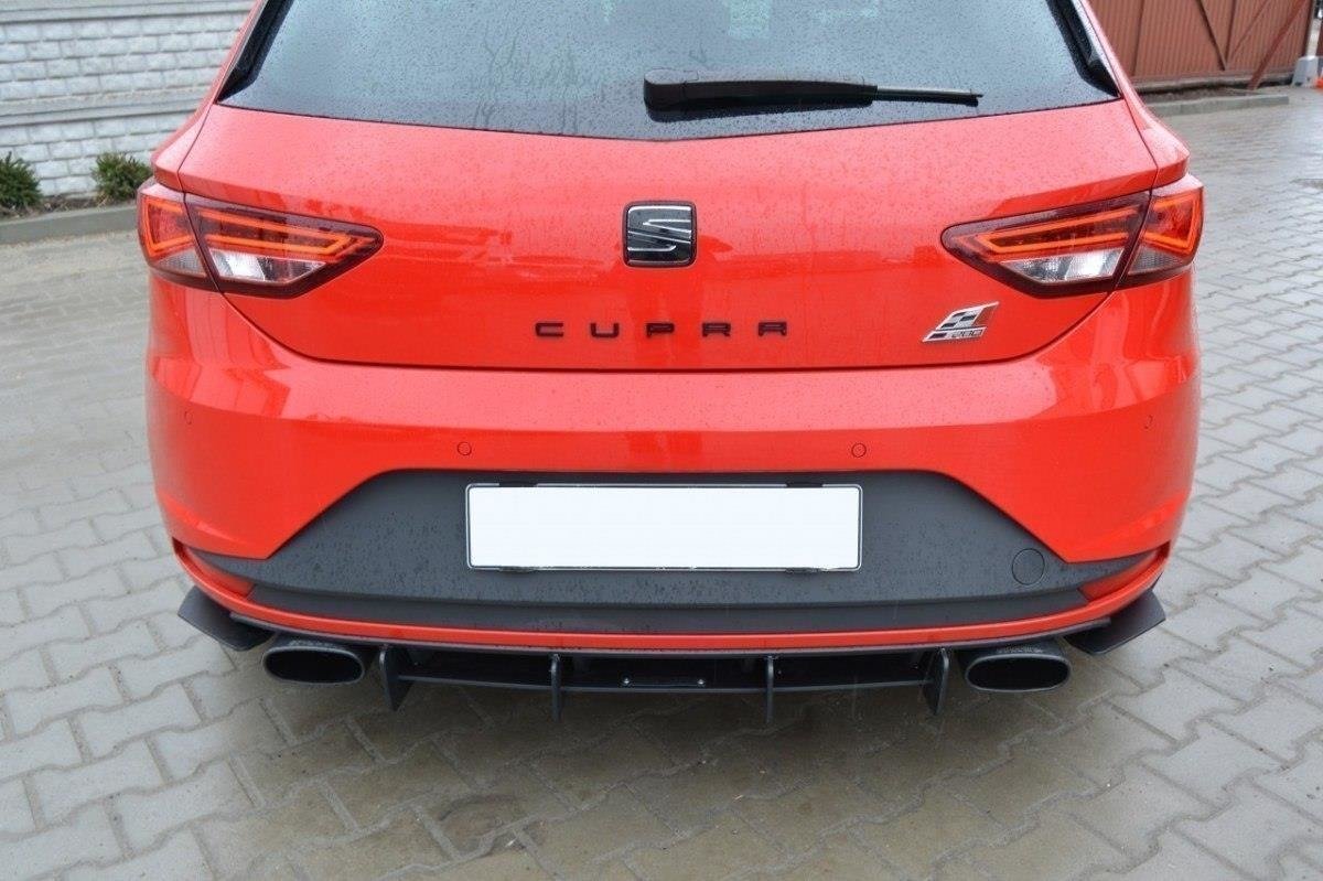 Seat Leon III Cupra Rear Diffuser & Rear Side Splitters - 3
