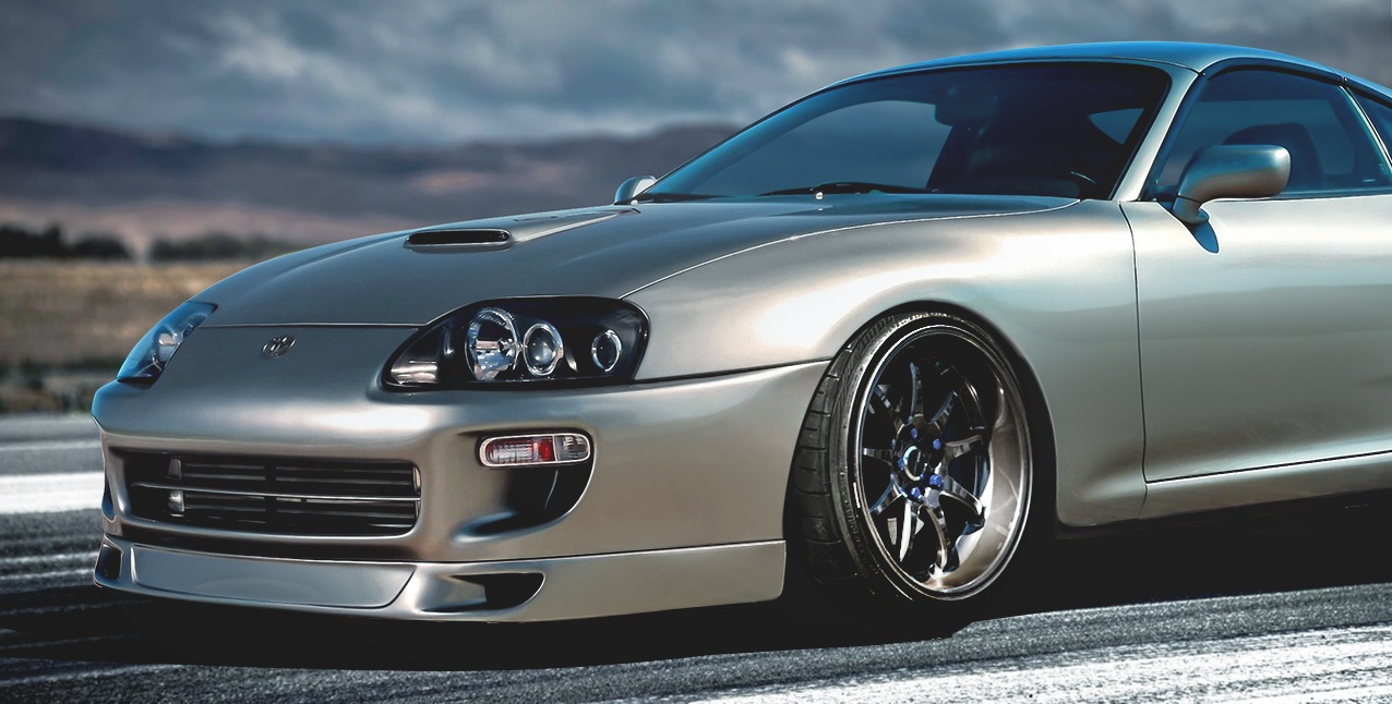 TOYOTA SUPRA 93-98 MK IV TRD STYLE FRONT LIP [AUTOR]