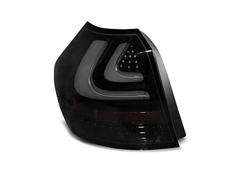 BMW E87/E81 04-08.07 RÖKTONADE SVARTA LED BAKLAMPOR
