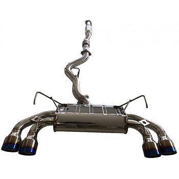 SUBARU IMPREZA 08+ GH/GR Q300 CATBACK TUV +TITTIPS INVIDIA