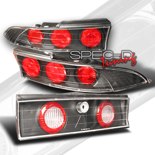 MITSUBISHI ECLIPSE 95-99 BAKLAMPOR SVARTA [SR]