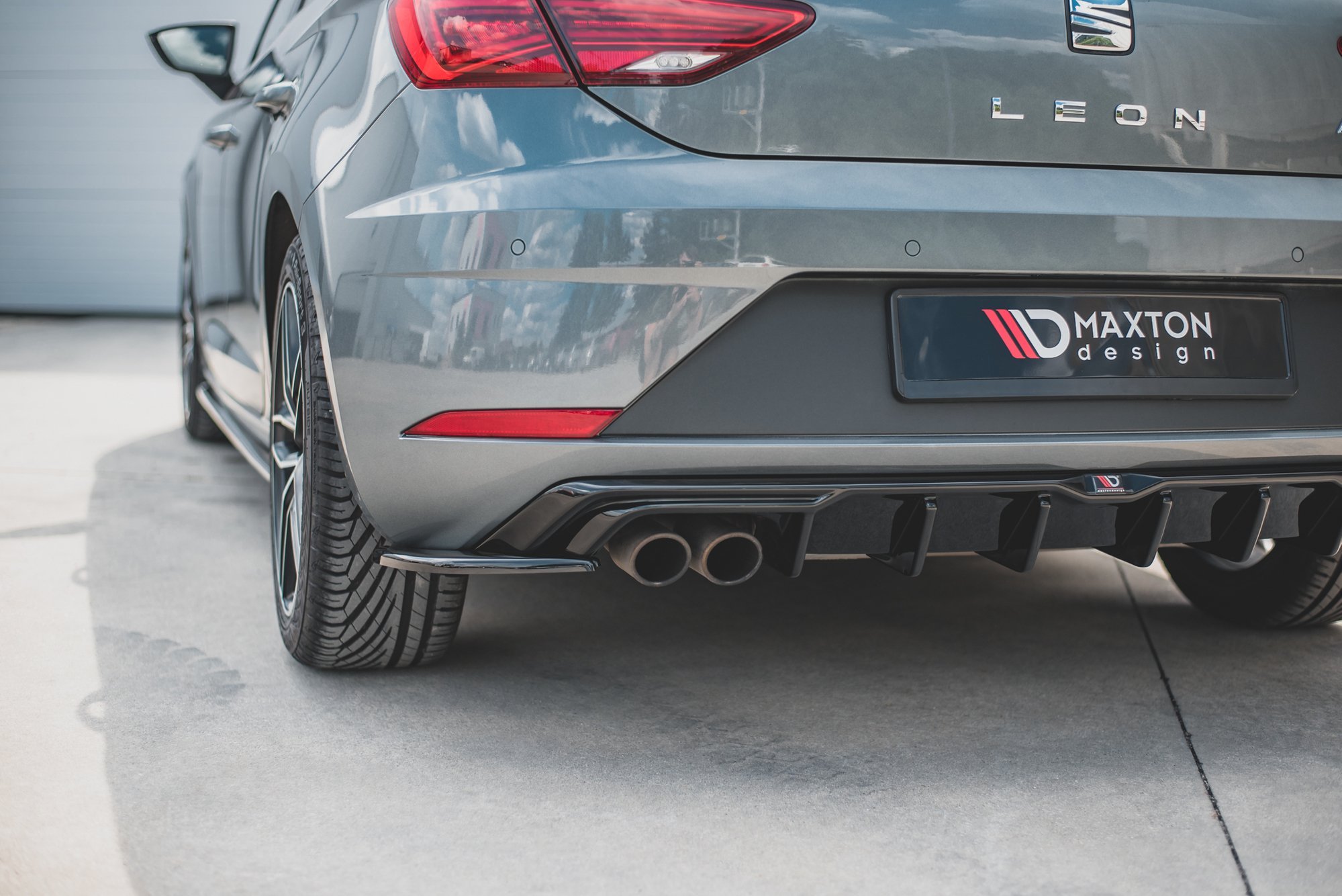 Rear Side Splitters Seat Leon Mk3 FR Facelift - 5