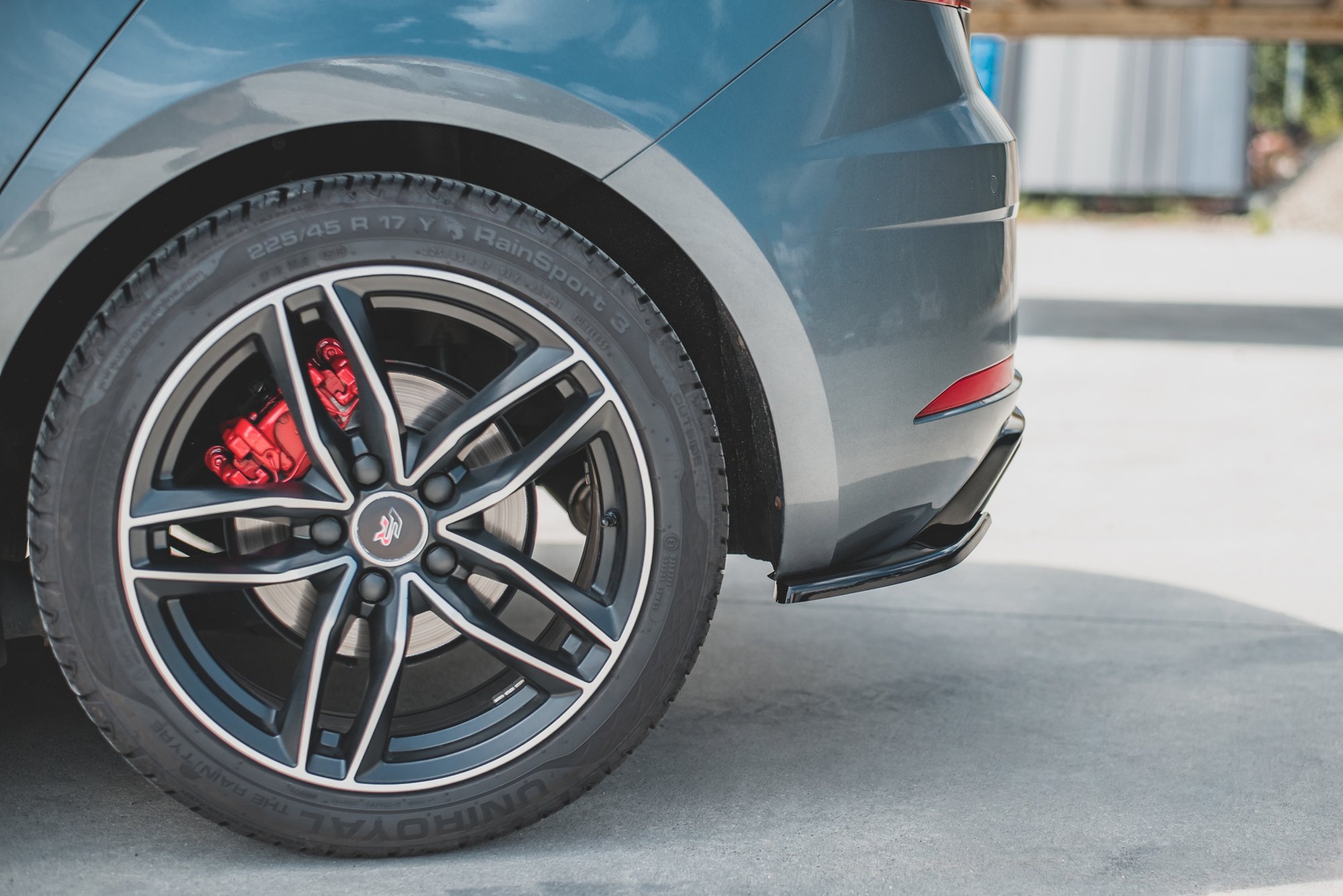Rear Side Splitters Seat Leon Mk3 FR Facelift - 4