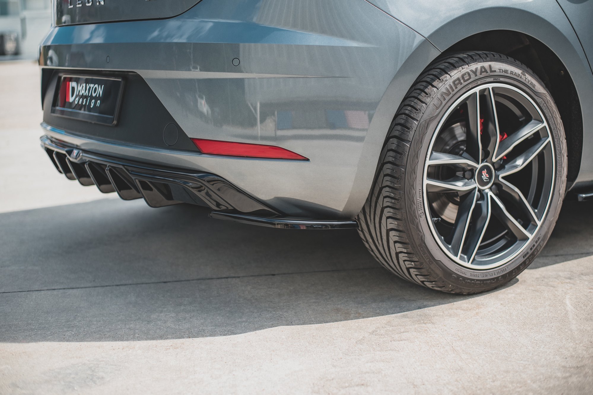 Rear Side Splitters Seat Leon Mk3 FR Facelift - 2
