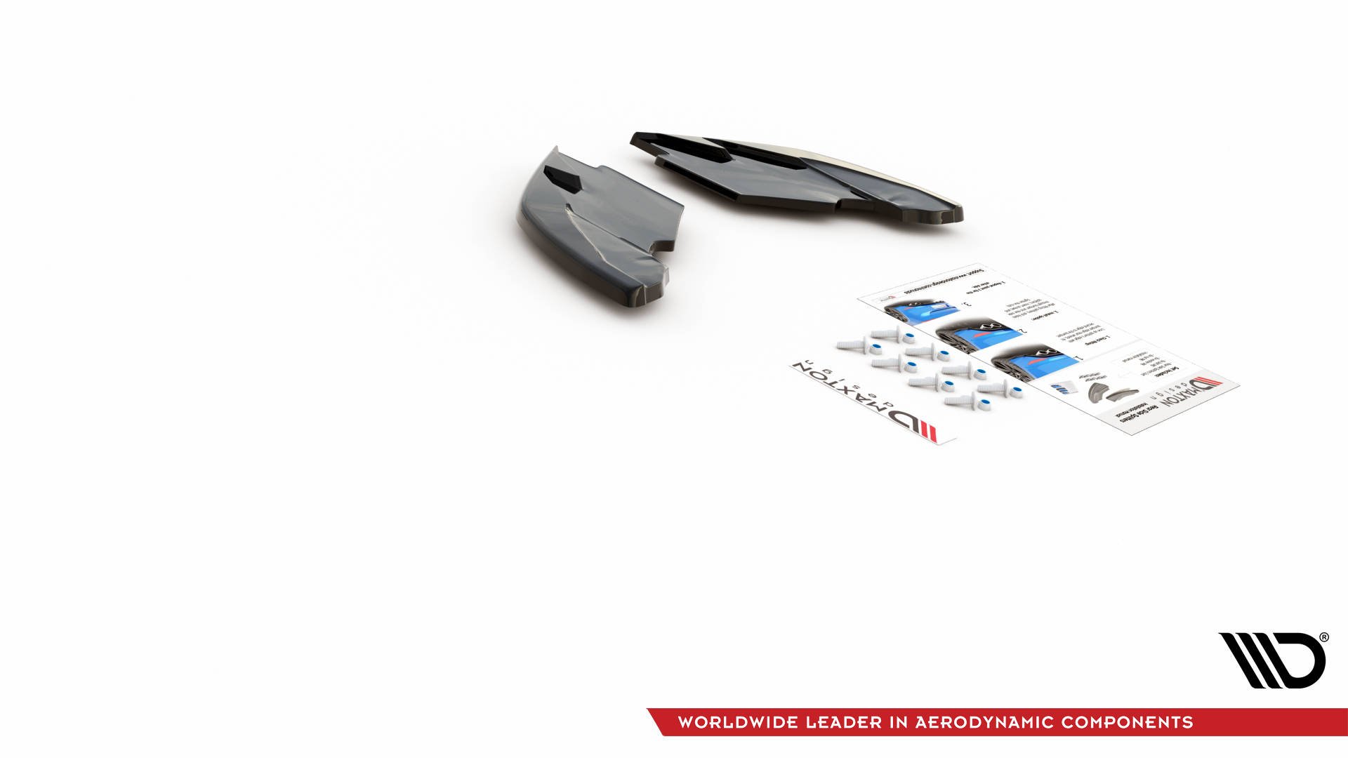 Rear Side Splitters Seat Leon Mk3 FR Facelift - 8