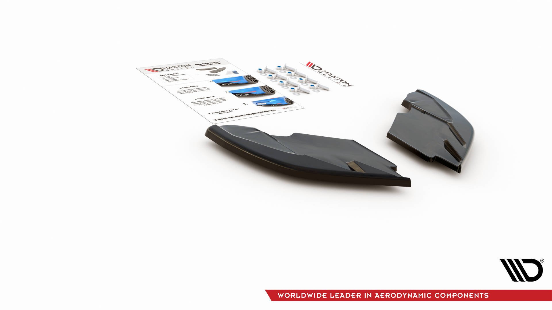 Rear Side Splitters Seat Leon Mk3 FR Facelift - 9