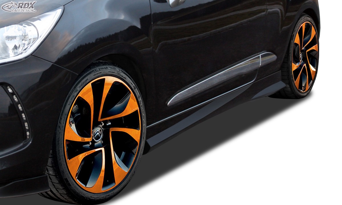 SIDESKIRTS CITROEN DS3 "TURBO" - 3