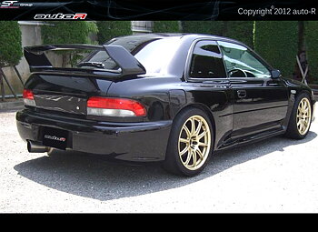 SUBARU IMPREZA 93-00 22B WRC REAR WHEEL ARCHES [AUTOR]