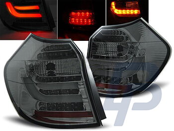 BMW E87/E81 09.07-11 RÖKTONADE LED BAKLAMPOR
