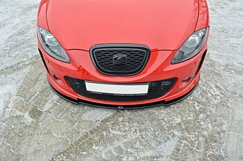 FRONT SPLITTER SUITABLE FOR SEAT LEON II MS DESIGN – MAXTON DESIGN
