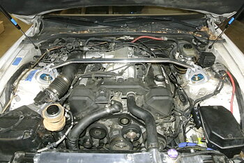 LEXUS SC300 92-00 MR RACE-SPEC FRONT UPPER STRUTBAR POLISHED