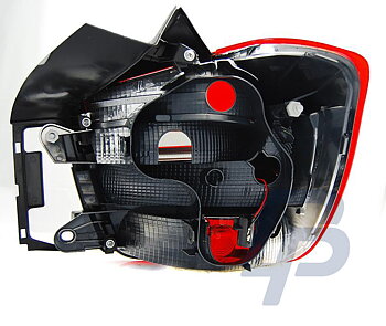 BMW F20 / F21 11- RÖDA RÖKTONADE LED BAKLAMPOR