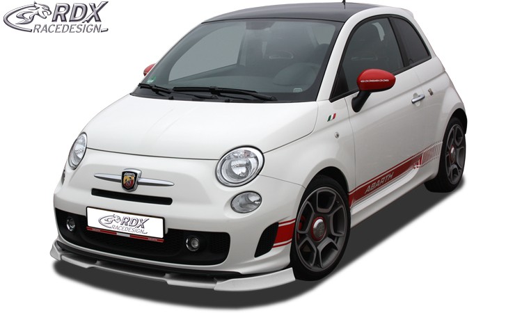 FRONT SPOILER VARIO-X FIAT 500 ABARTH FRONT LIP SPLITTER - 3