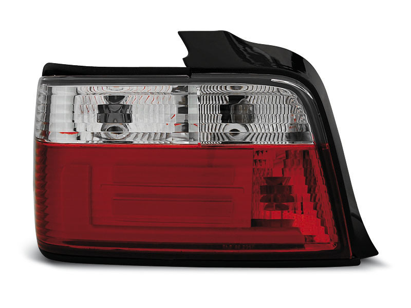 BMW E36 12.90-08.99 SEDAN RED WHITE BAR LED TAILLIGHTS