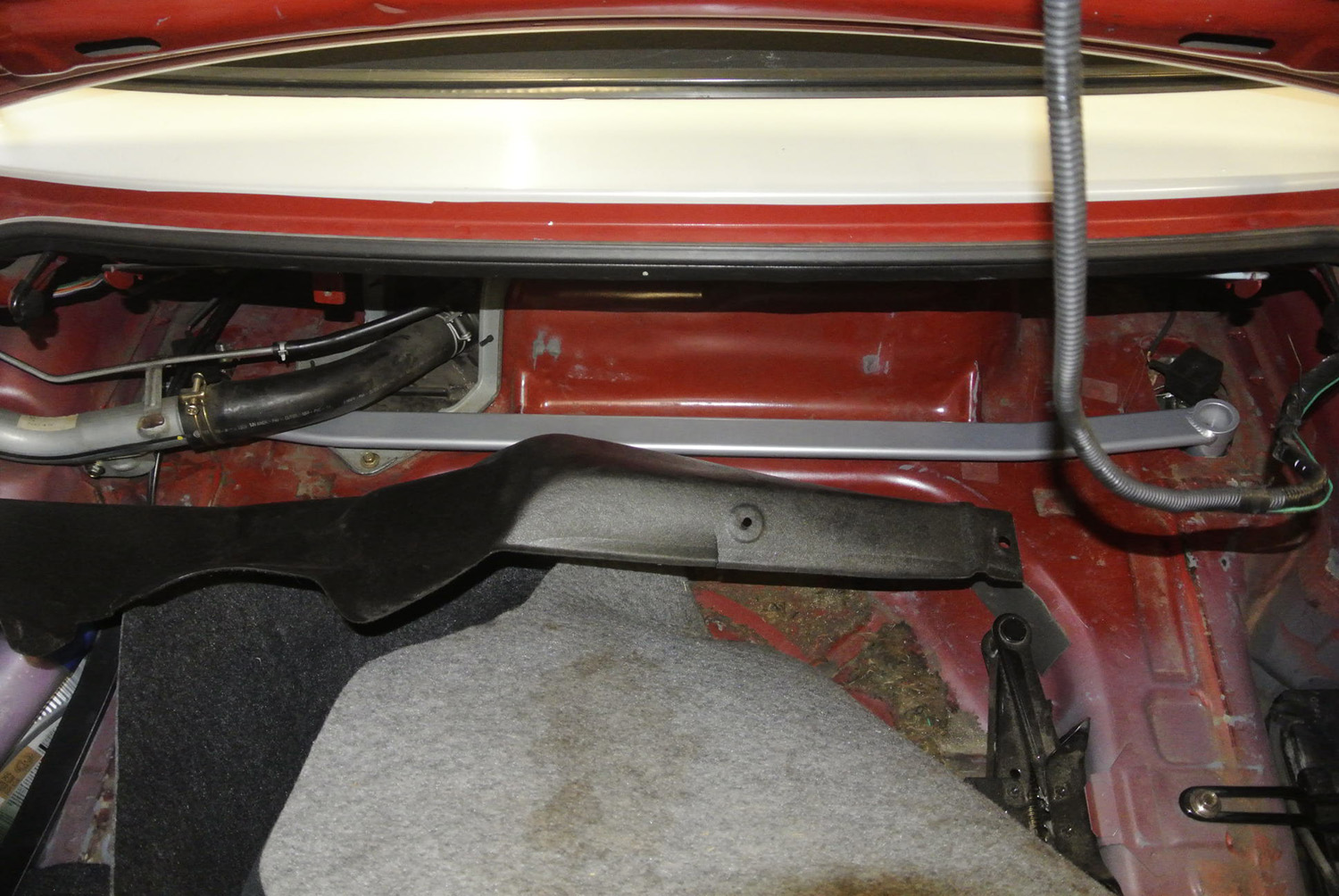 MAZDA MX-5 90-05 MR RACE-SPEC REAR UPPER STRUTBAR POLISHED - 2