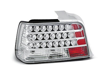 BMW E36 12.90-08.99 SEDAN CHROME LED TAILLIGHTS