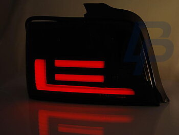 BMW E36 12.90-08.99 SEDAN SMOKE BAR LED TAILLIGHTS
