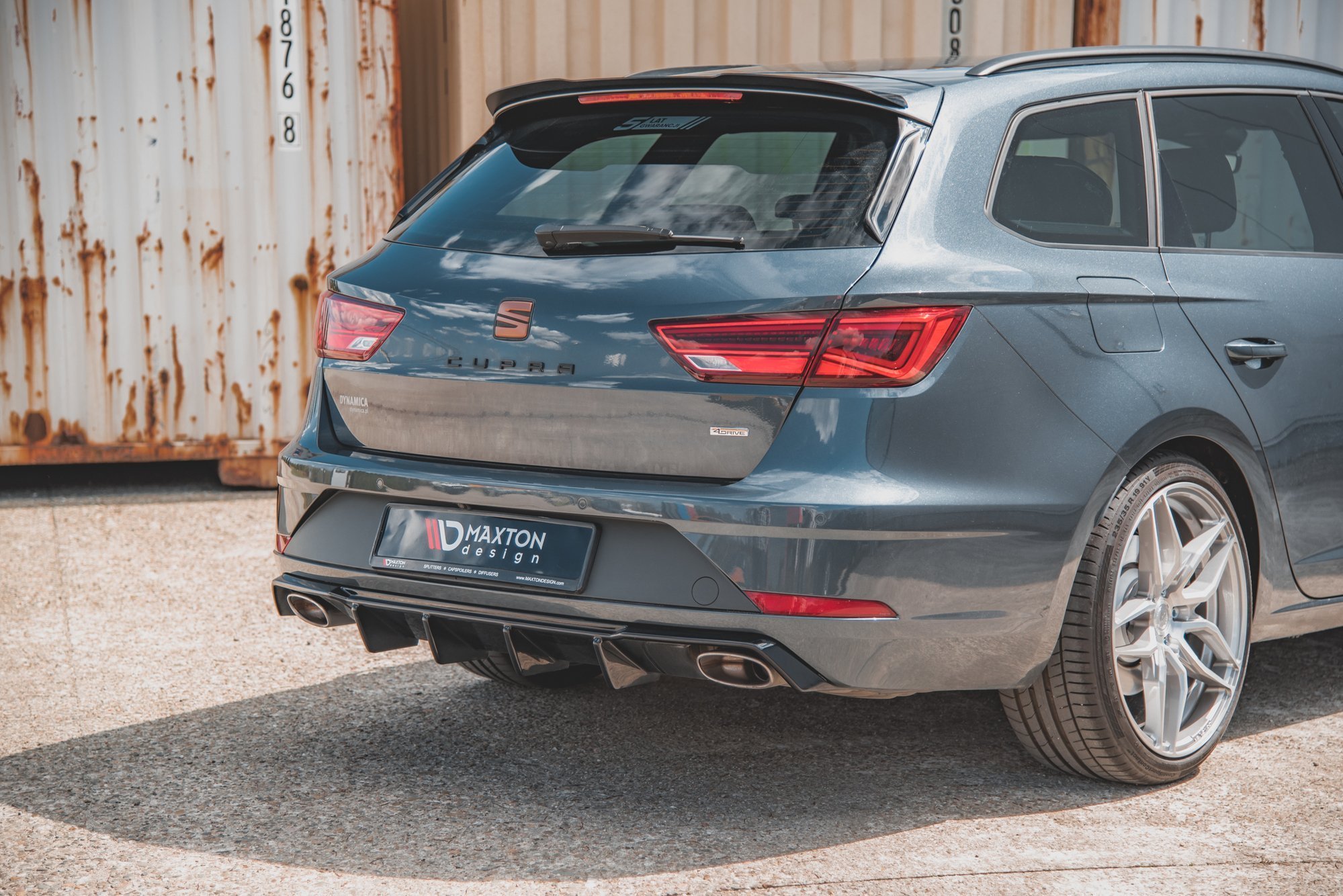 Rear Valance V.2 Seat Leon Mk3.5 Cupra Estate - 5