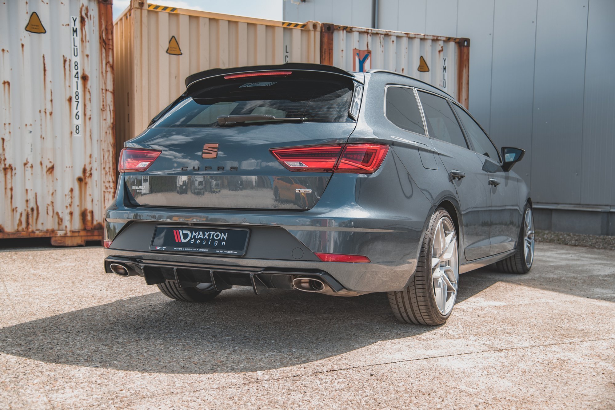 Rear Valance V.2 Seat Leon Mk3.5 Cupra Estate - 4