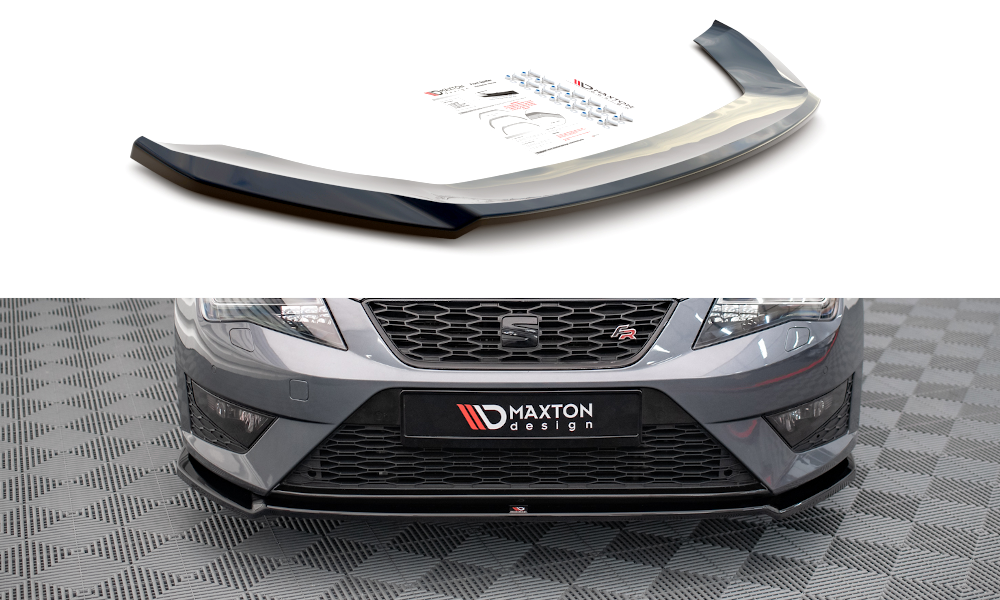 Front Splitter V.2 Seat Leon FR / Cupra MK3 (2012-2016)