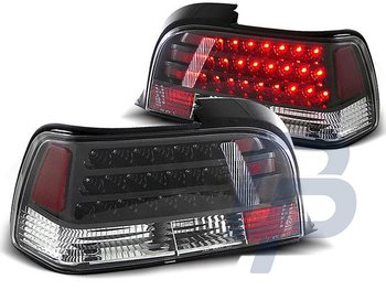 BMW E36 12.90-08.99 COUPE BLACK LED TAILLIGHTS
