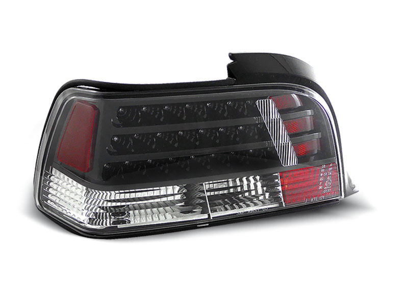 BMW E36 12.90-08.99 COUPE BLACK LED TAILLIGHTS