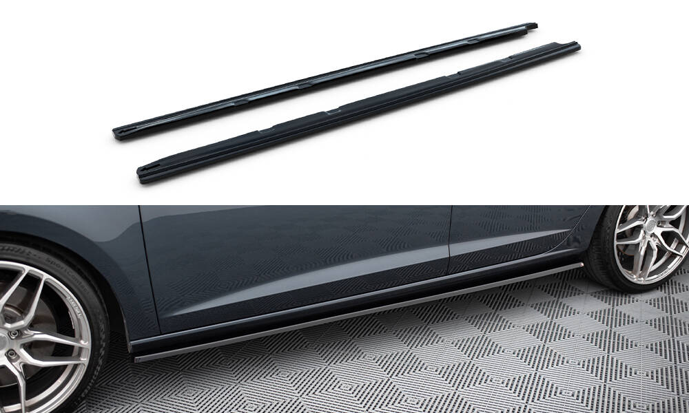 Side Skirts Diffusers V.2 Seat Leon Mk3 Cupra / FR Facelift