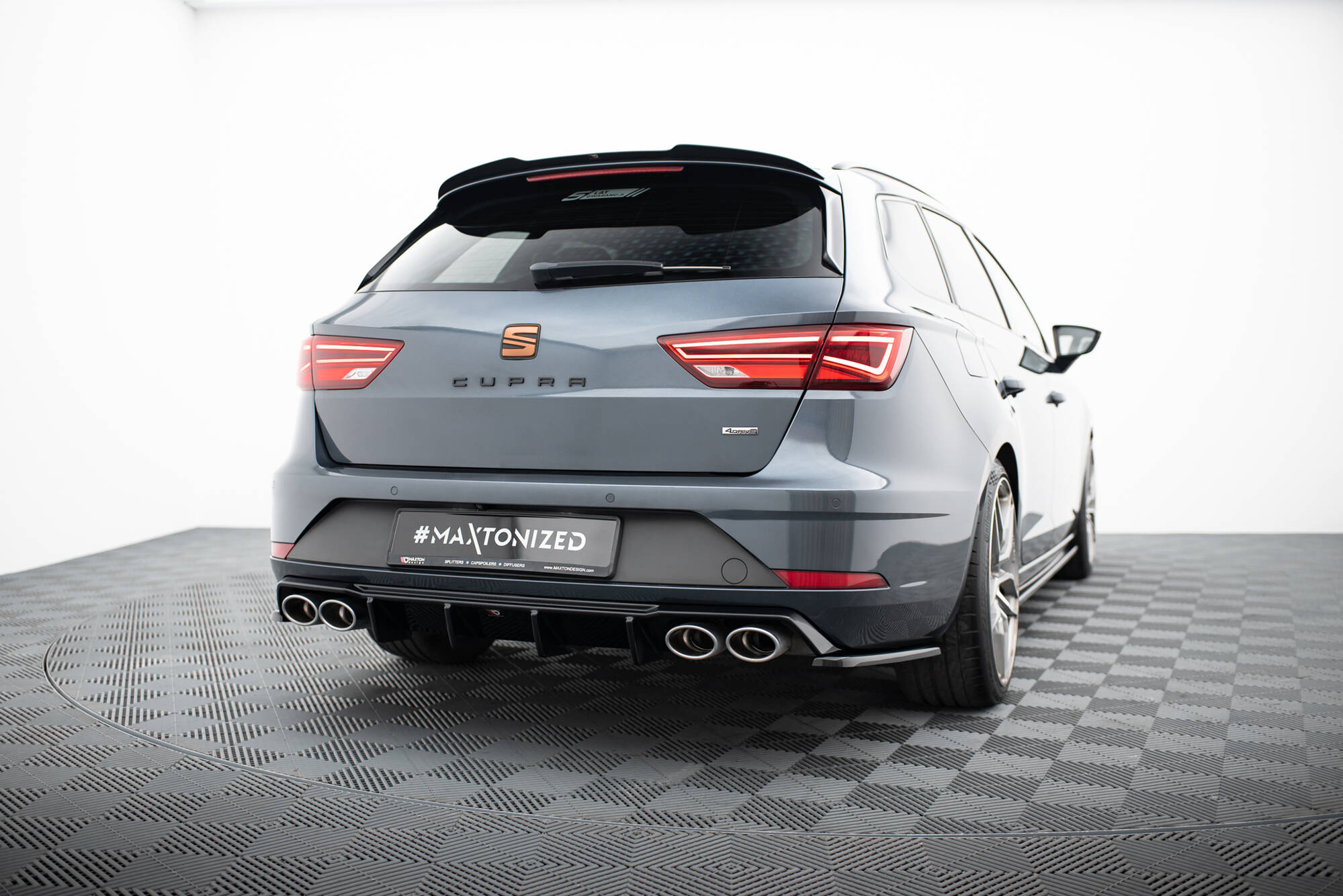 Rear Valance V.3 Seat Leon Cupra ST Mk3 FL - 2