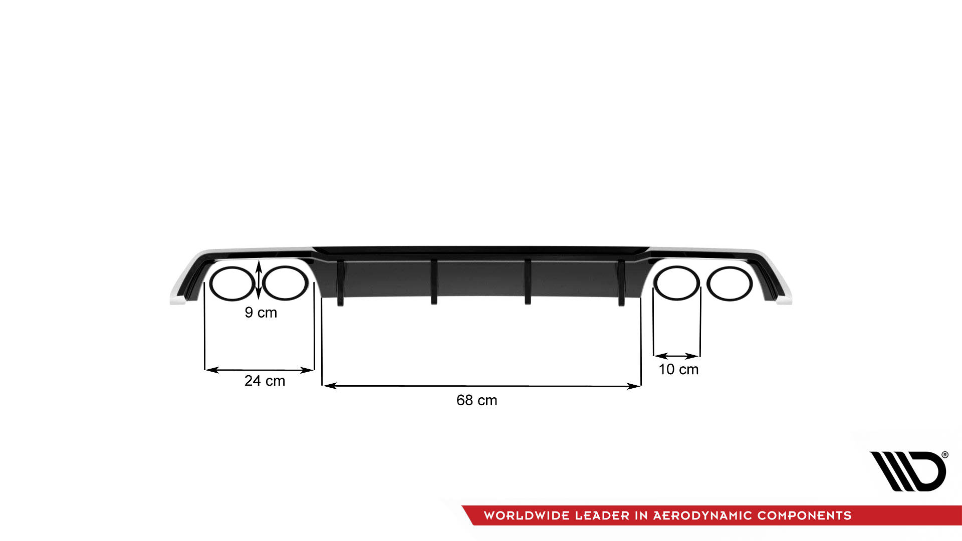 Rear Valance V.3 Seat Leon Cupra ST Mk3 FL - 7