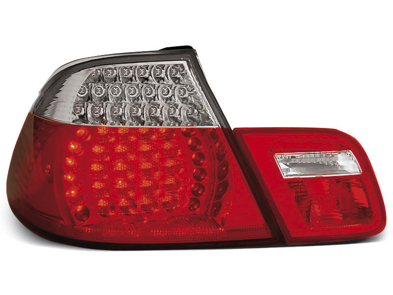 BMW E46 04.99-03.03 CABRIO RED WHITE LED TAILLIGHTS