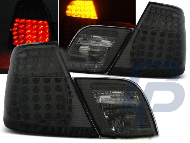 BMW E46 04.99-03.03 COUPE SMOKE LED TAILLIGHTS - 2