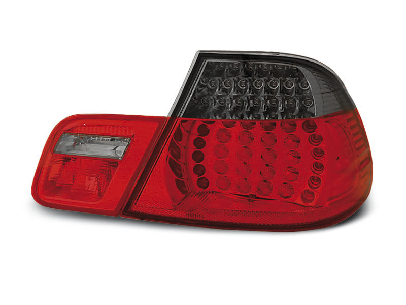 BMW E46 04.99-03.03 COUPE RED SMOKE LED TAILLIGHTS