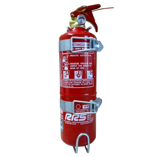 PACK SÉCURITÉ EXTINCTEURS ECOFIREX + EXTINCTEUR 2KG + 2 CUTTER COUPE-HARNAIS - 3