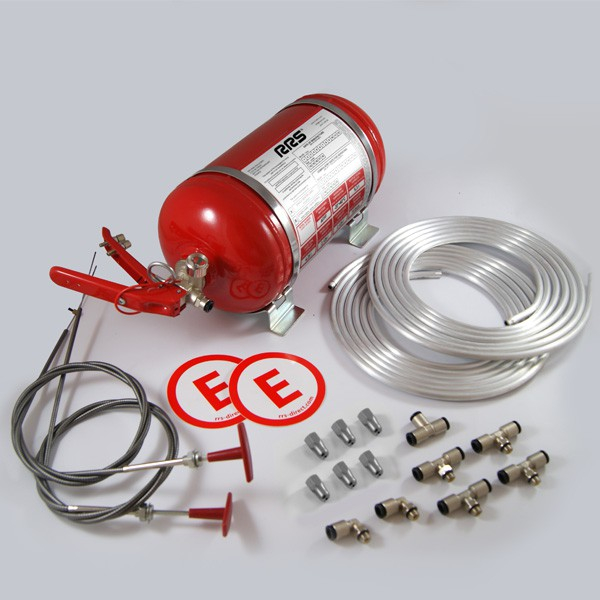 PACK SÉCURITÉ EXTINCTEURS ECOFIREX + EXTINCTEUR 2KG + 2 CUTTER COUPE-HARNAIS - 2