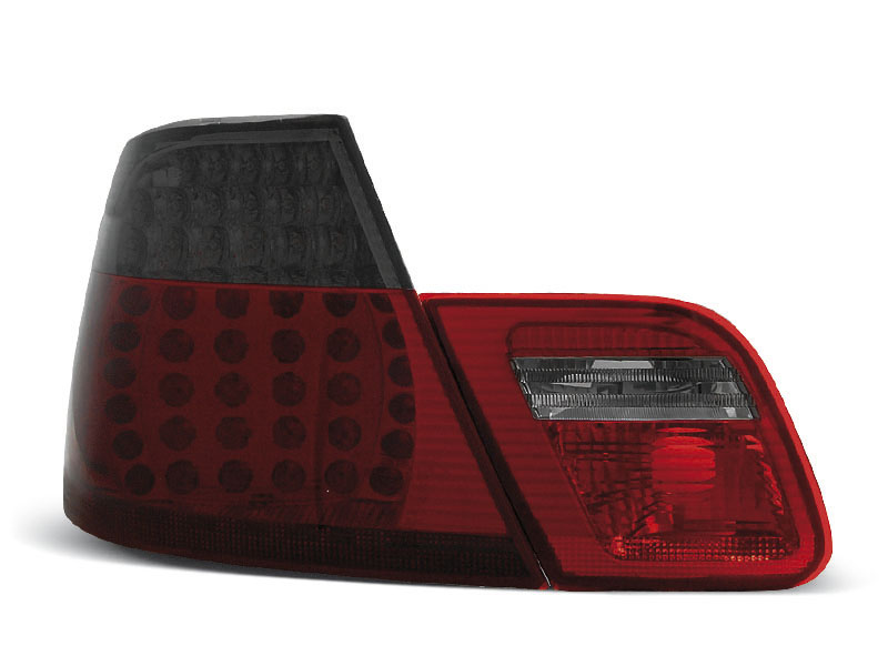 BMW E46 04.99-03.03 COUPE RED SMOKE LED TAILLIGHTS