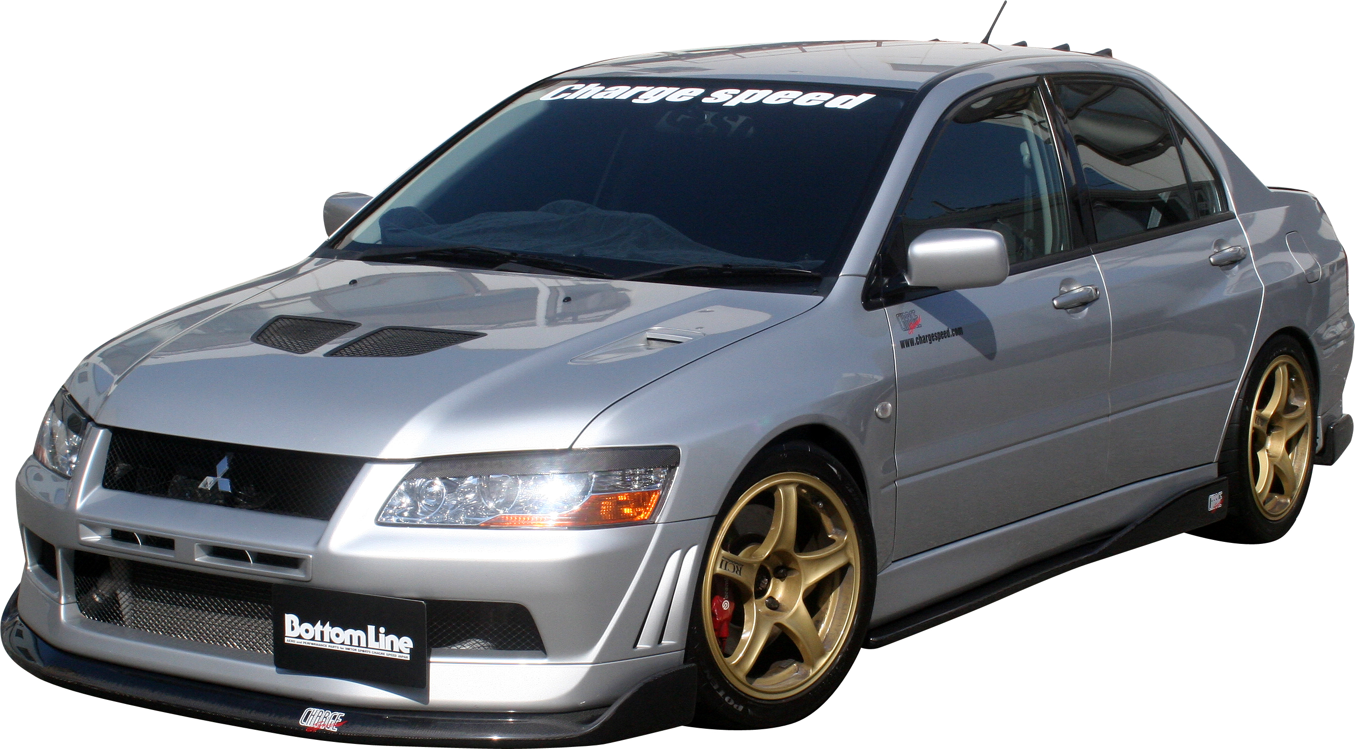 MITSUBISHI EVO 7 CHARGESPEED FRONT BUMPERLIP BOTTOMLINE
