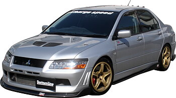 MITSUBISHI EVO 7 CHARGESPEED FRONT BUMPERLIP BOTTOMLINE