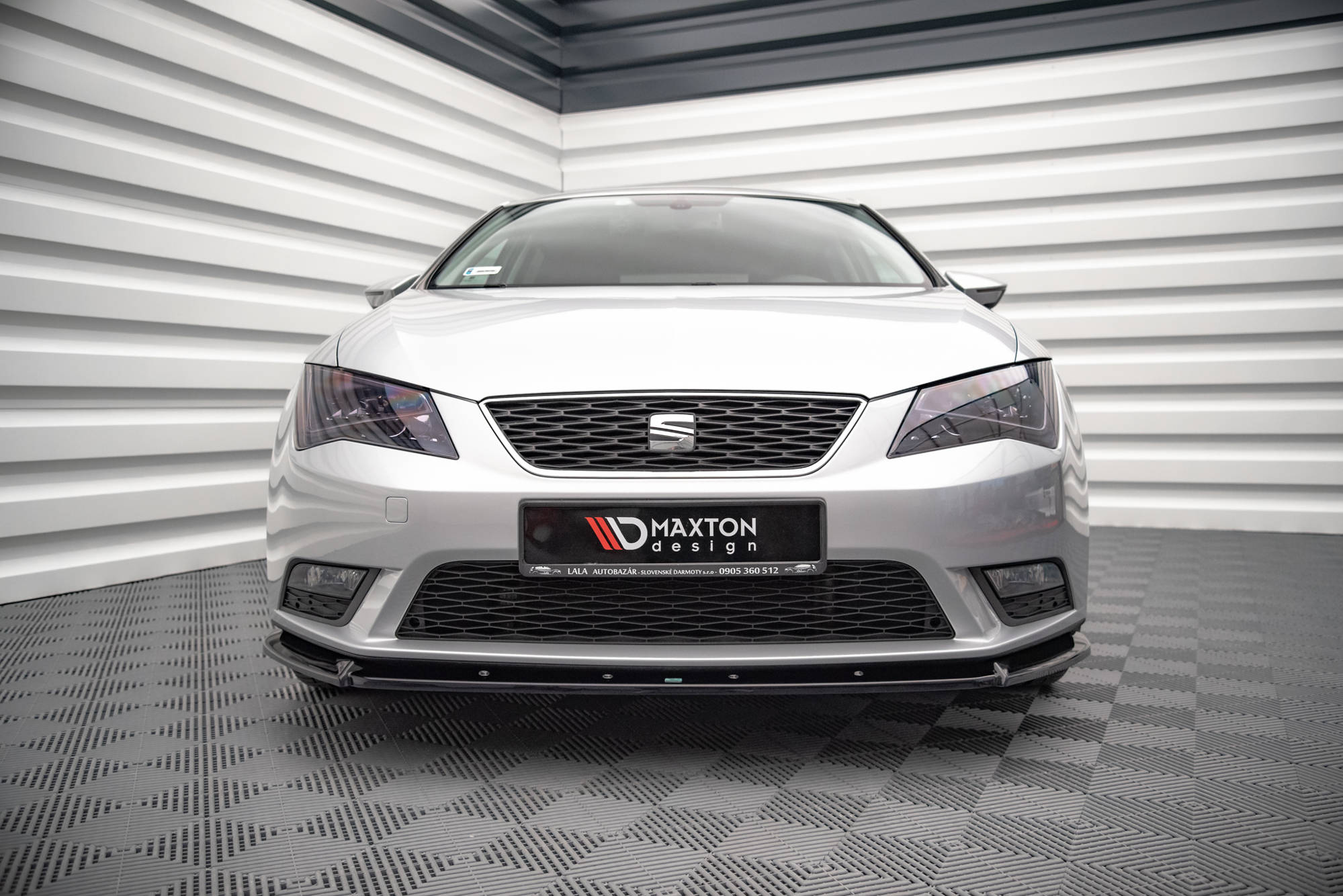 FRONT SPLITTER V.1 SUITABLE FOR SEAT LEON MK3 – MAXTON DESIGN - 2